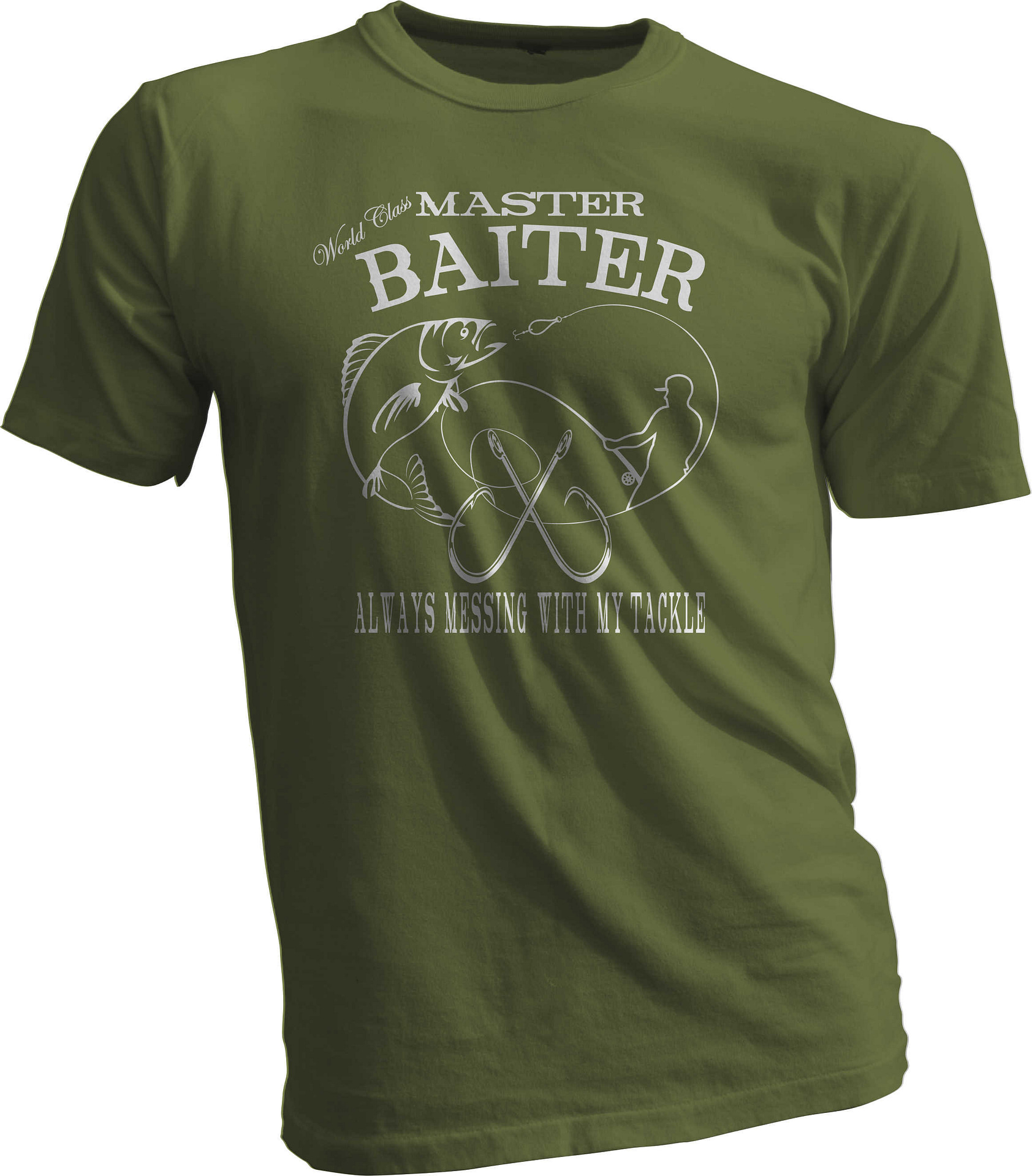 Funny Fishing Shirt – Master Baiter – Fishing Gift – Fisherman Gift – Gift  For Dad – Gift For Husband – Gift For Grandpa – Bass Fisherman – Visions  Screen Printing